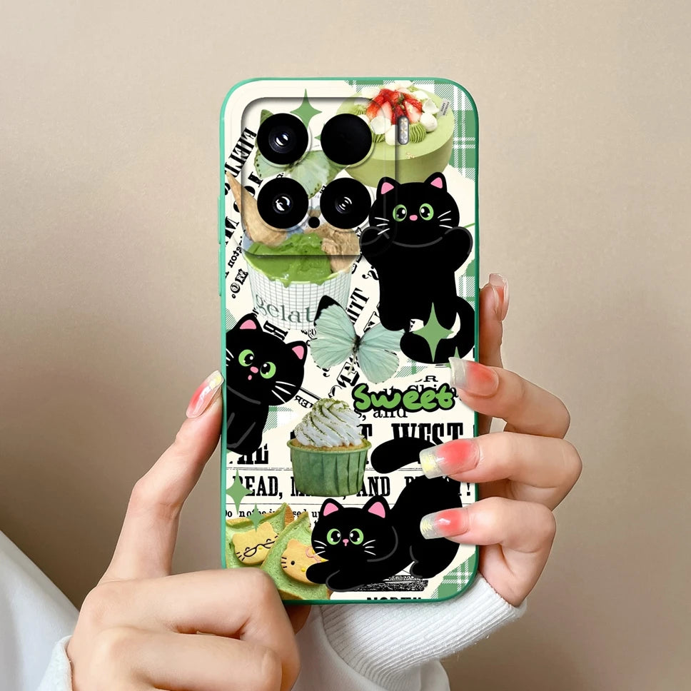 Xiaomi 15 / 15 Pro Soft Silicone Case | Creative Style Protective Back Cover