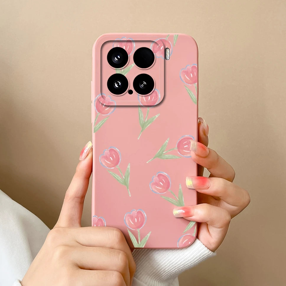 Xiaomi 15 / 15 Pro Soft Silicone Case | Creative Style Protective Back Cover