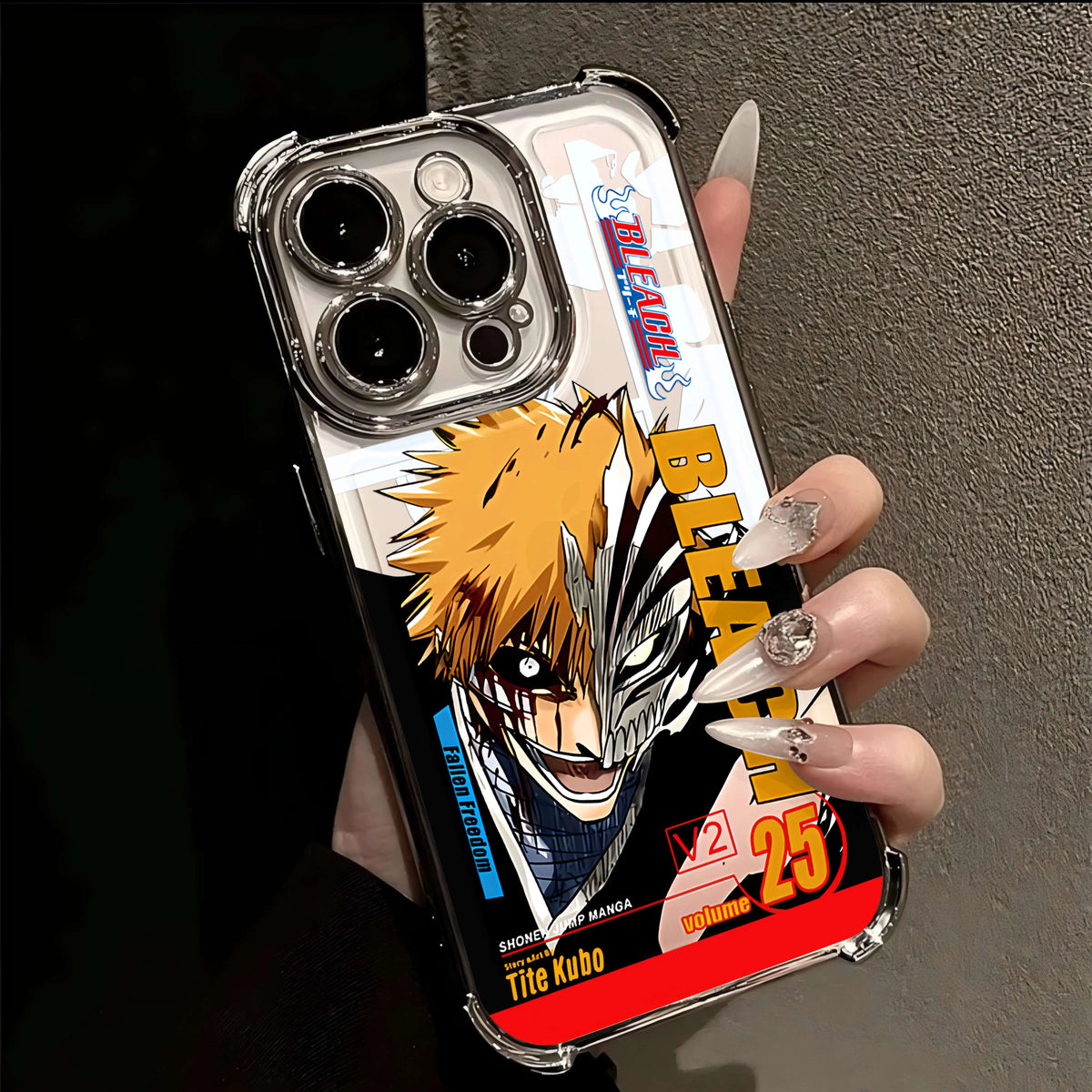 Bleach Ichigo Plating iPhone Case | Anti-Drop Airbag | iPhone 7–16 Pro Max