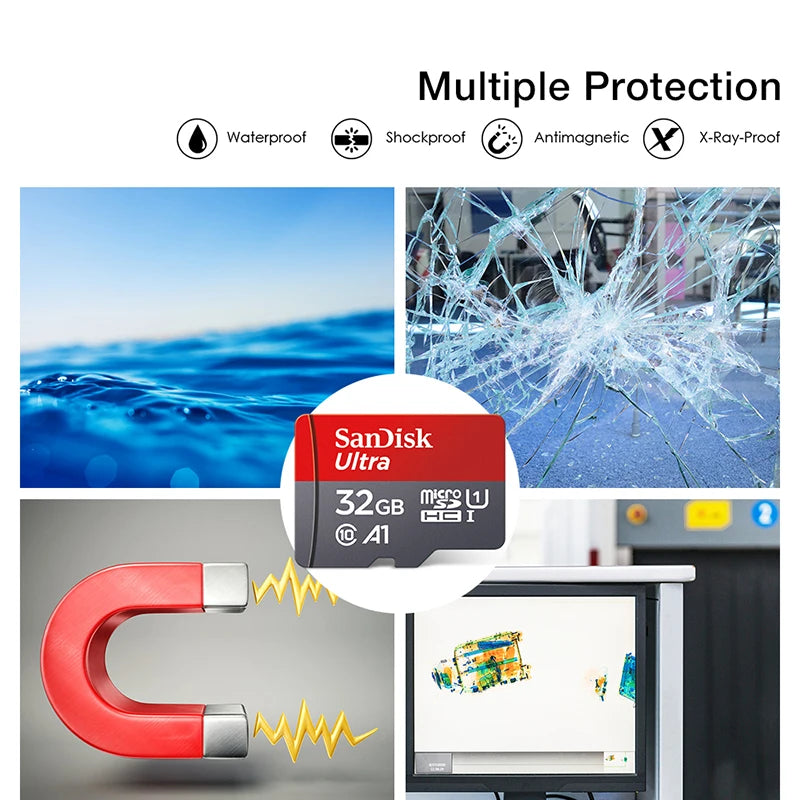 Ultra MicroSD Card | Class 10 A1 | 32GB–512GB | For Smartphone & Tablet